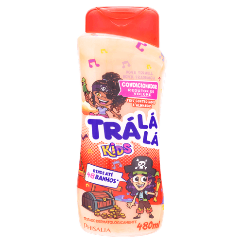 Condicionador Tra La La Kids Reducao Volume 480Ml - Tra La La
