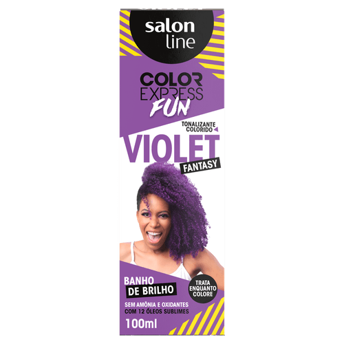 Tonalizante Violet Fantasy Salon Line Color Express Fun Caixa 100ml