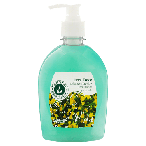 Sabonete Líquido Farnese Erva Doce 365Ml - Farnese