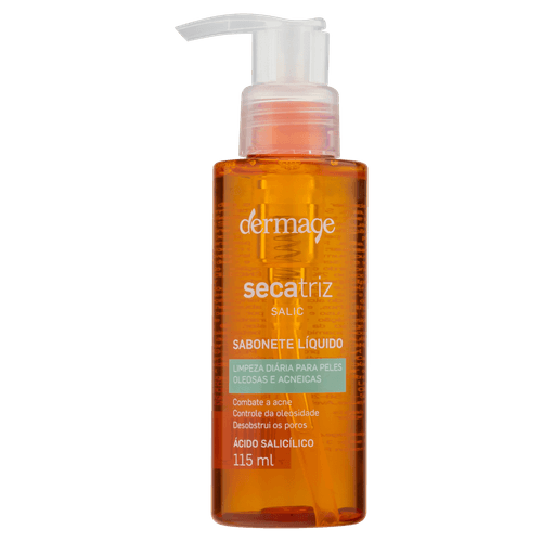 Sabonete Líquido Dermage Secatriz Salic 115ml