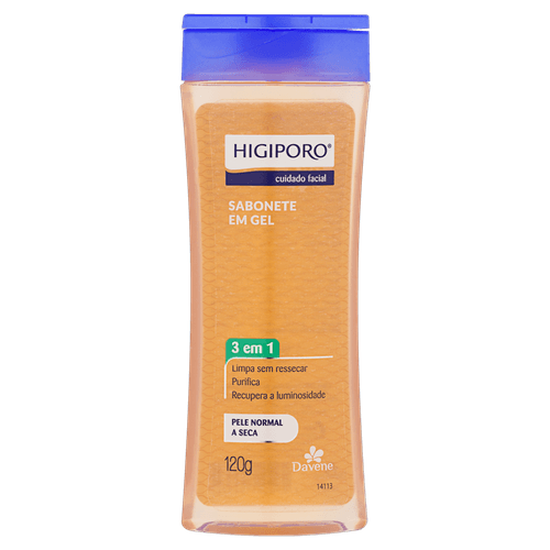 Sabonete Gel Pele Norm Seca Higiporo 120G - Higiporo