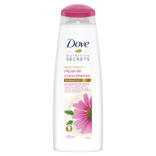 Shampoo Dove Ritual Liso E Nutrido 400Ml - Dove