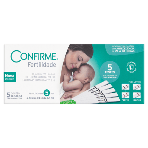 Teste Fertilidade Confirme 5Un - Confirme