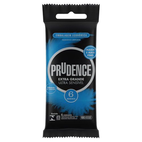 Preservativo Prudence Extra Grd Ult Sensi 6Un - Prudence