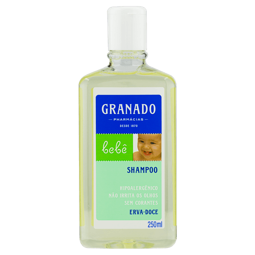 Shampoo Granado Bebê Erva Doce 250Ml - Granado