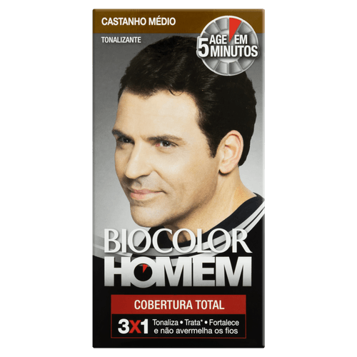 Ton Rapido Biocolor Hom Cas Médio - Biocolor