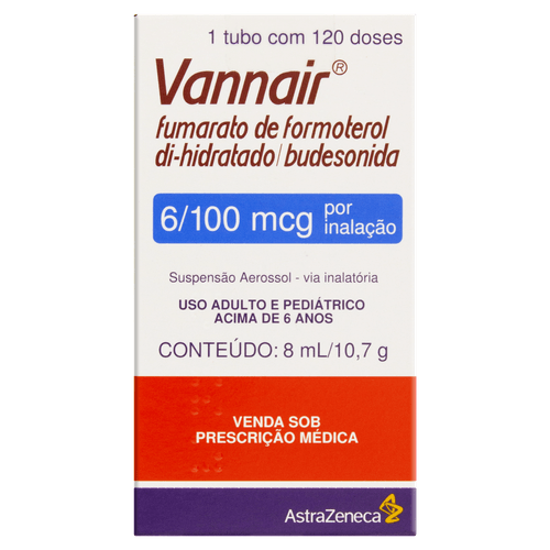 Vannair 6 + 100mcg 120 Ds