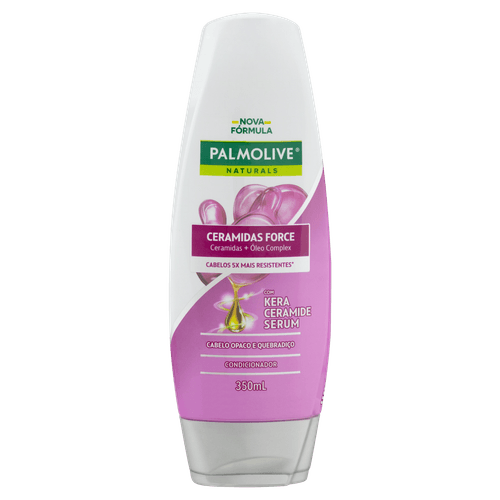 Condicionador Palmolive Naturals Ceramidas Force Frasco 350ml
