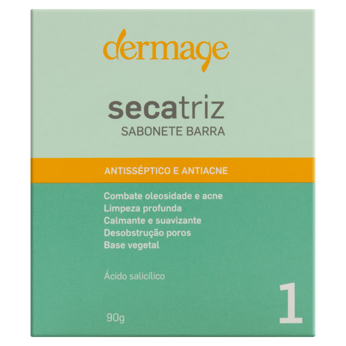 Dermage Sabonete Secatriz Barra 90G - Dermage