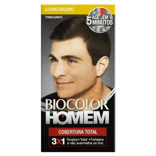 Ton Rapido Biocolor Hom Loção Escuro - Biocolor