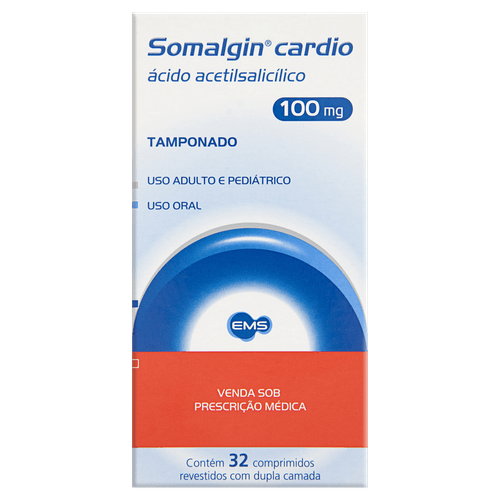 Somalgin Cardio 100mg 32 Comprimidos