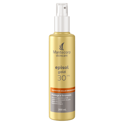 Protetor Solar Bronzeador Fps 30 Episol Gold - 200ml