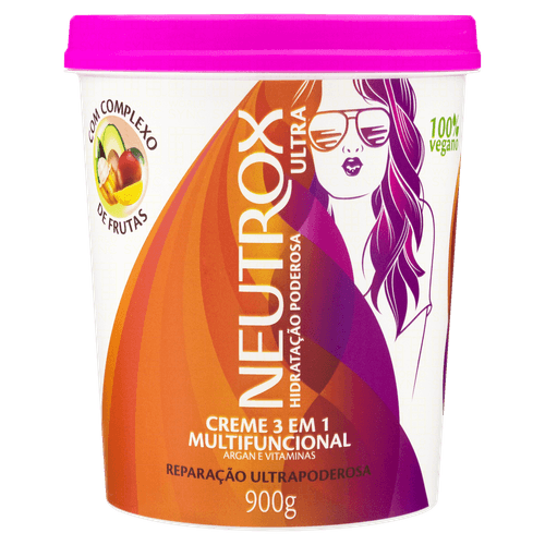 Creme Multifuncional Neutrox Reparação Ultrapoderosa Pote 900g