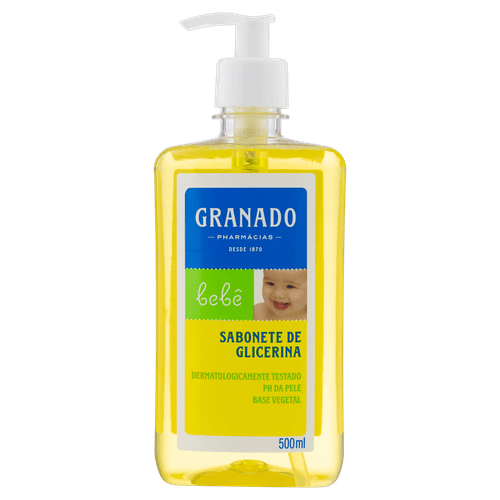 Sabonete Líquido Granado Bebê Glicerina Tradicional 500ml