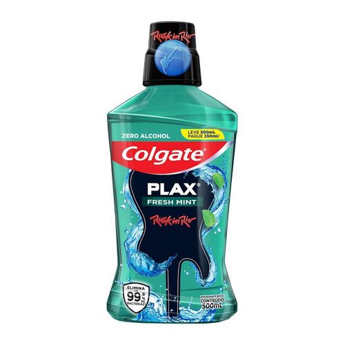 Enxag Bucal Plax Fresh Mentalterado Lv500Ml Pg350Ml - Colgate Plax