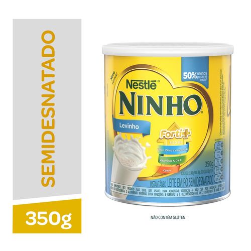 Leite em Pó Ninho Semidesnatado Levinho Forti+ - 350g