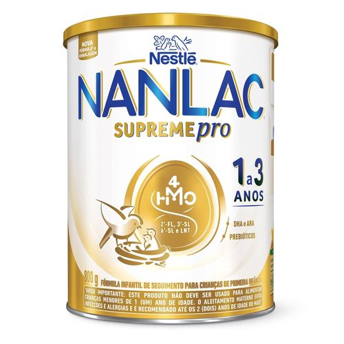 Fórmula Infantil Nanlac Supreme Pro - 800g