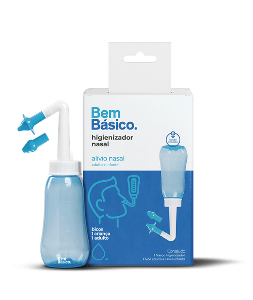 Higienizador Nasal Bem Básico  -  1 unidade