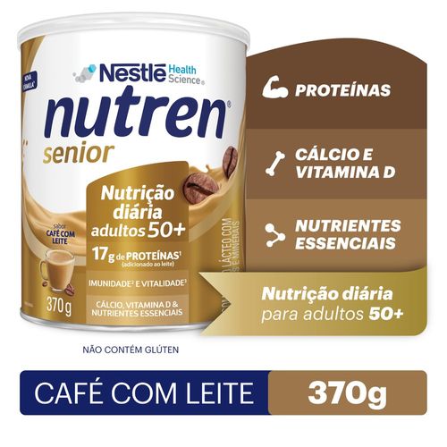 Complemento Alimentar Nutren Senior Café com Leite - 370g