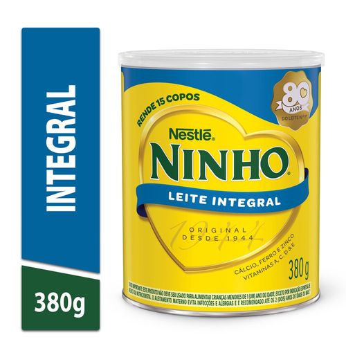 Leite em Pó Ninho Integral - 380g