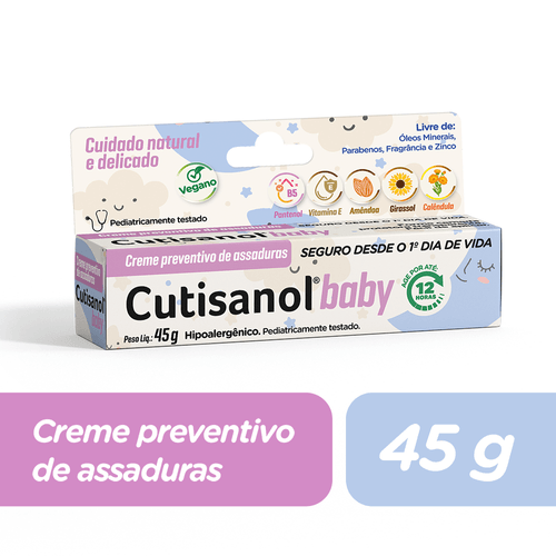 Creme para Assaduras Cutisanol Baby - 45g