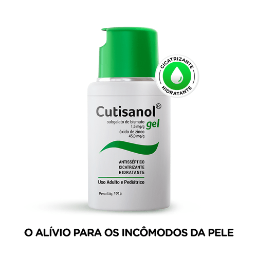 Cutisanol Gel Adulto e Pediátrico - 100g