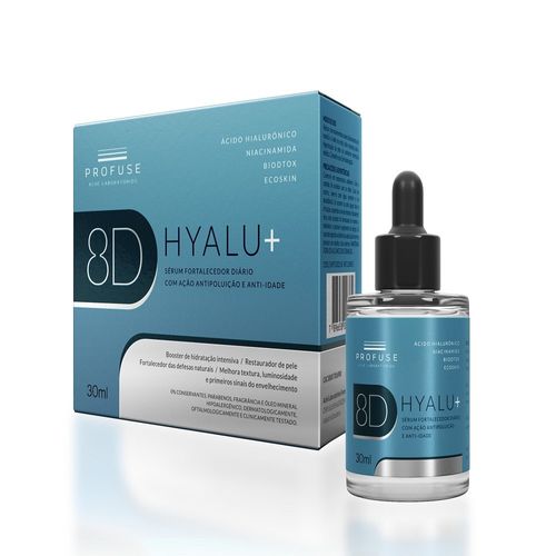 Sérum Fortalecedor Diário 8D Hyalu+ Profuse - 30ml