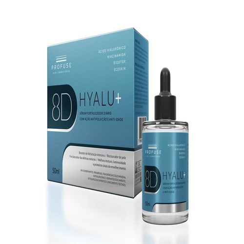 Sérum Fortalecedor Diário  8D Hyalu+ Profuse - 50ml
