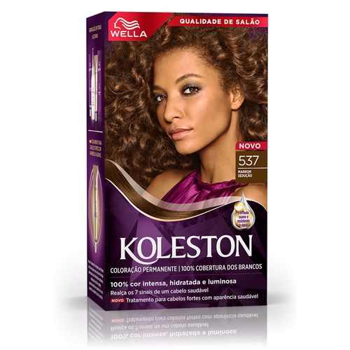 Tintura Koleston Wella 537 Marrom Sedução