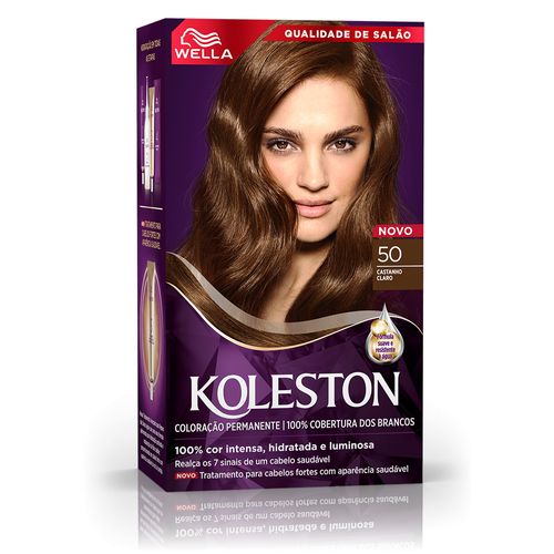 Tintura Koleston Wella 50 Castanho Claro
