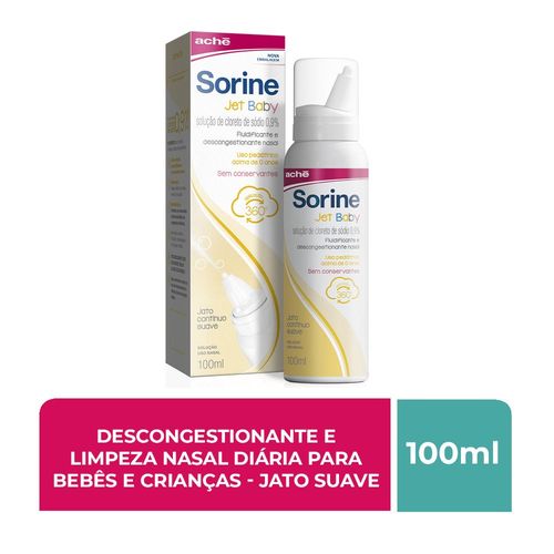 Descongestionante Nasal Sorine 100ml Solução