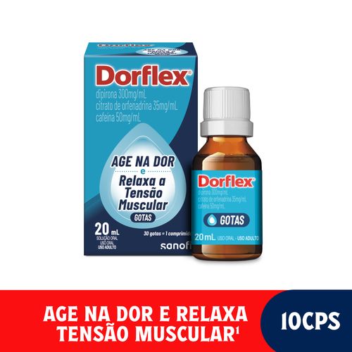 Dorflex Caixa Gotas 20ml