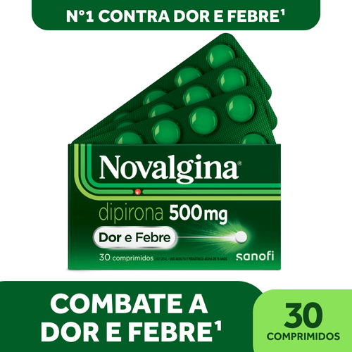 Novalgina 500mg  30 Comprimidos