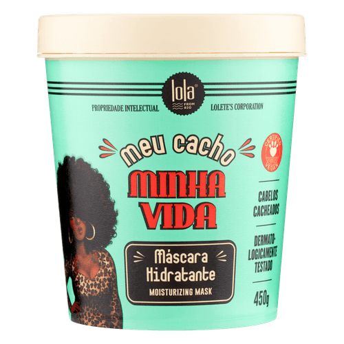 Máscara Hidratante Lola  Meu Cacho, Minha Vida-450g