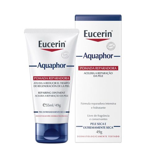 Eucerin Aquaphor Pomada Reparadora Dia e Noite 49G