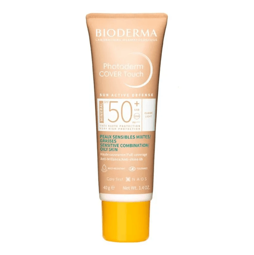 Protetor Solar Facial Bioderma Photoderm Cover Touch FPS 50 40ml