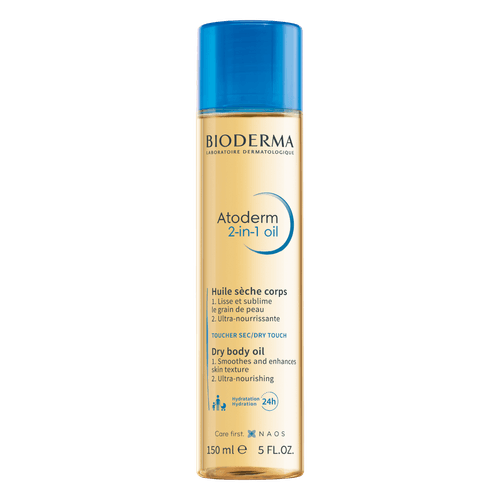 Óleo Corporal e Facial 2 em 1 Bioderma Atoderm - 150ml
