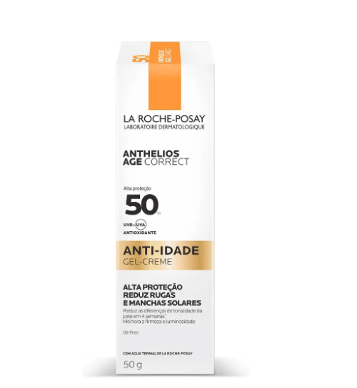 Protetor Solar Gel-Creme Anti-Idade FPS 50 La Roche-Posay 50g Pump