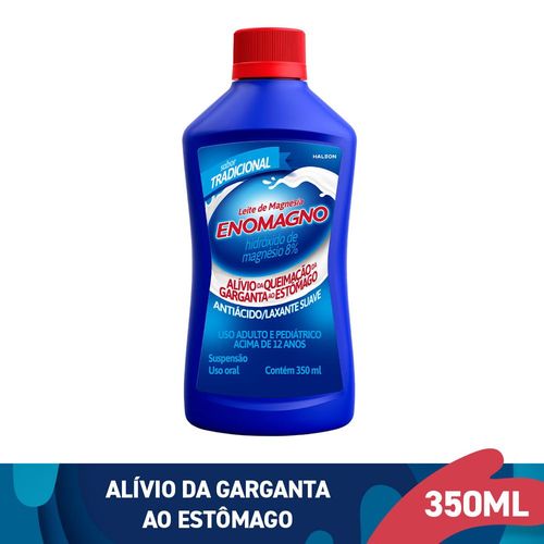 ENOMAGNO Leite de Magnésia Tradicional 350ml