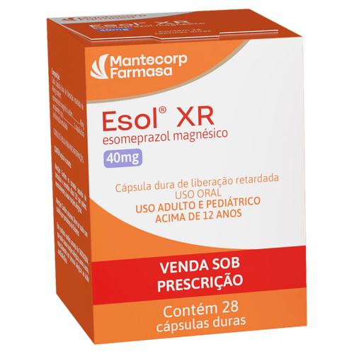 Esol XR 40mg - 28 Cápsulas