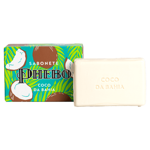 Sabonete Vegetal Coco da Bahia Phebo - 100g