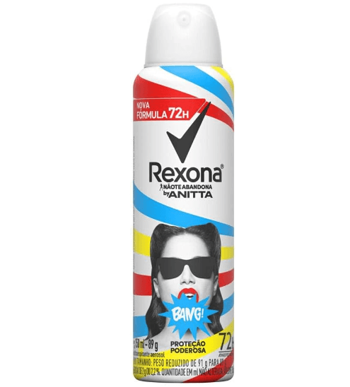 Desodorante Rexona Aerosol Anitta Bang 90G - Rexona