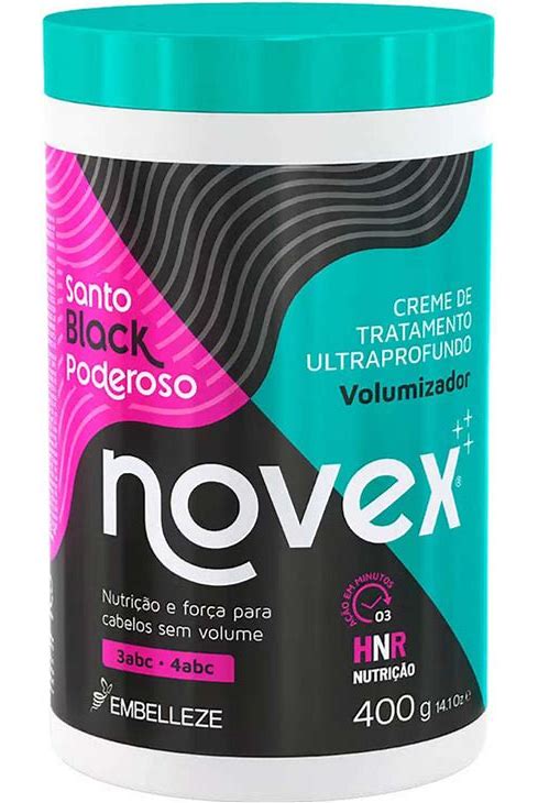 Creme De Tratamento Novex Santo Black Poderoso 1kg