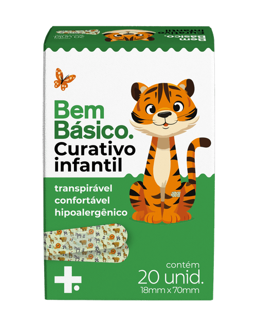 Curativo Infantil Bem Básico - 20 unidades