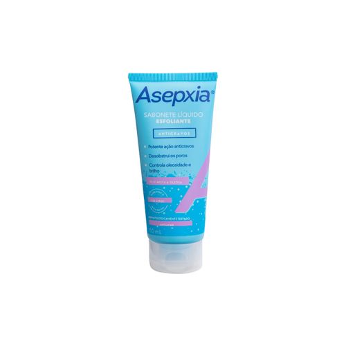 Sabonete Líquido Asepxia Esfoliante 100Ml - Asepxia
