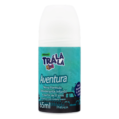 Desodorante Roll-On Aventura Trá Lá Lá Kids - 65ml