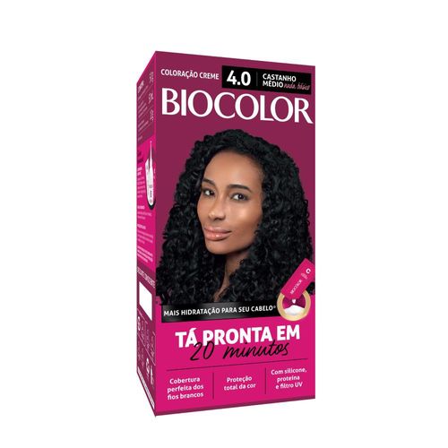 Tinta de Cabelo Biocolor Mini Kit Castanho Malícia 4.0