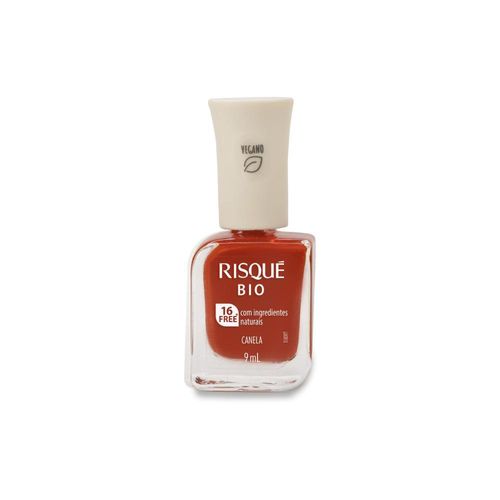 ESMALTE RISQUE BIO CANELA 9ML C/6