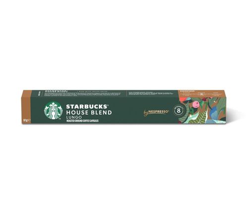 Café em Cápsula STARBUCKS House Blend by NESPRESSO Torra Média 10 Cápsulas