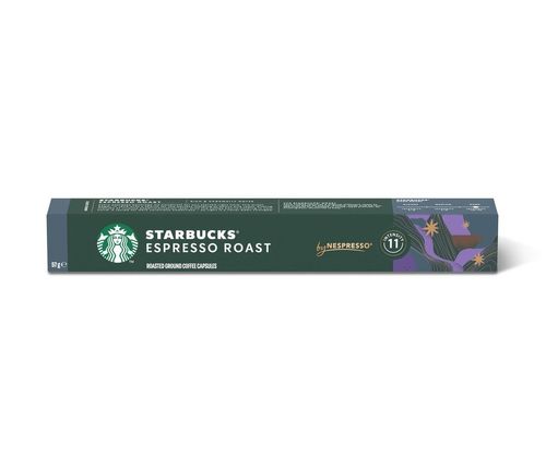 Café em Cápsula STARBUCKS Espresso Roast by NESPRESSO Torra Escura 10 Cápsulas